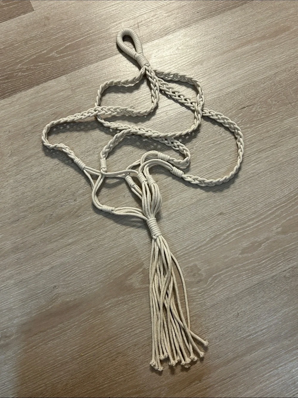 Altru NWT Macrame Braided Corded Rope Plant Hanger